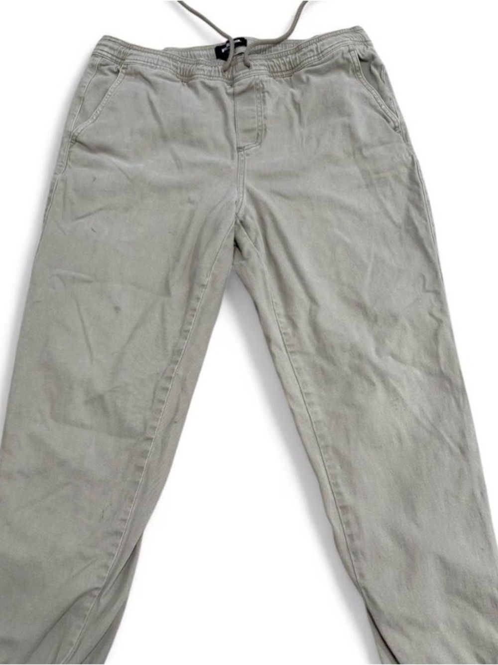 RSQ Men's Joggers in Tan with Drawstring Waist